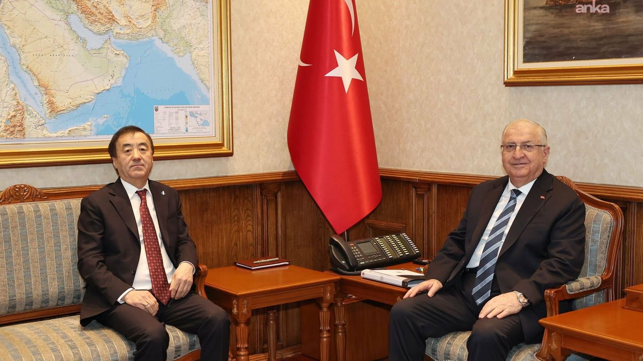 Bakan Güler, Moğolistan'ın Ankara Büyükelçisi'ni kabul etti