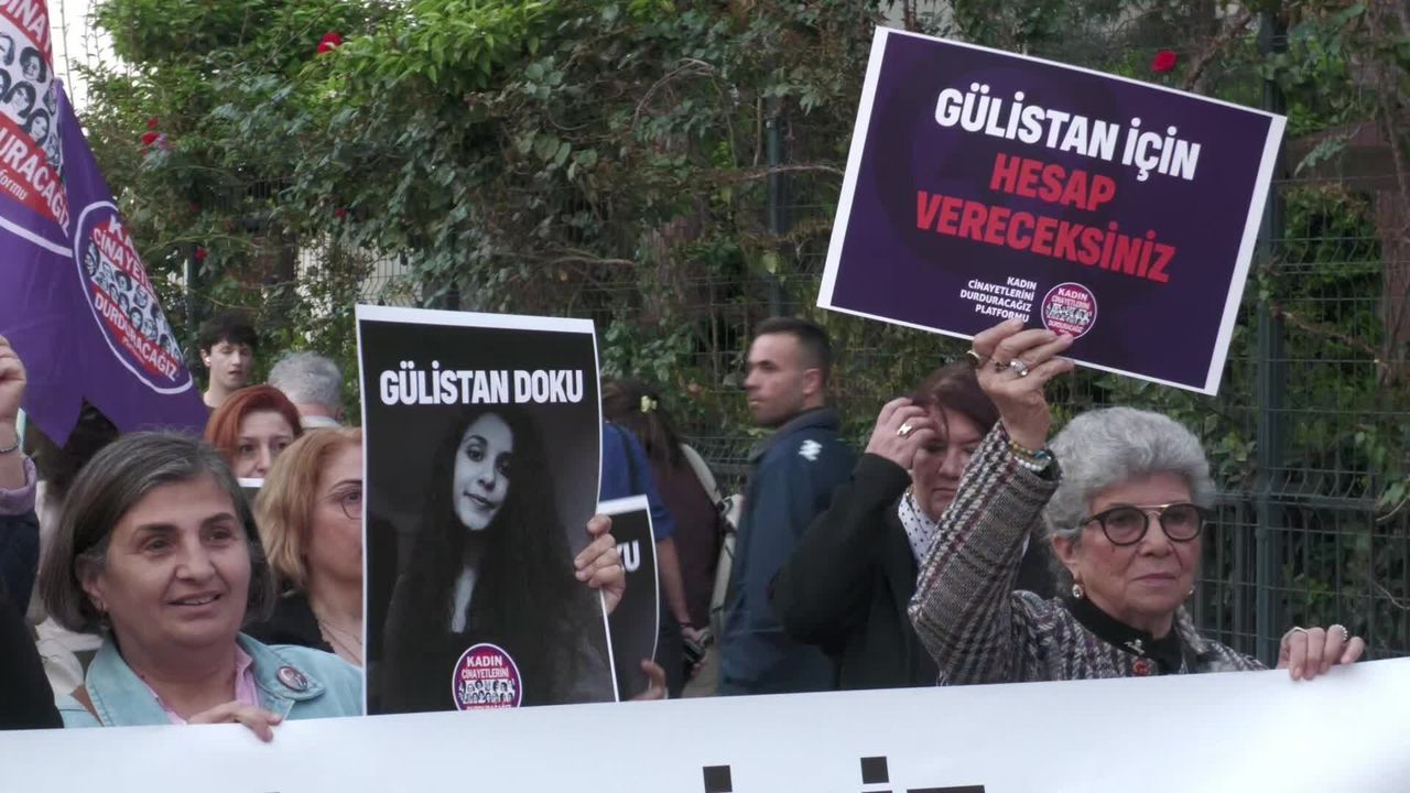 İzmir'de kadınlardan Gülistan Doku çağrısı: Ucu nereye giderse gitsin bu dosya sonuna kadar aydınlatılmalı