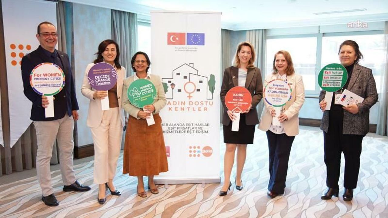 Mersin Büyükşehir Belediyesi, Başkent'te 'Kadın Dostu Kentler' çalıştayına katıldı