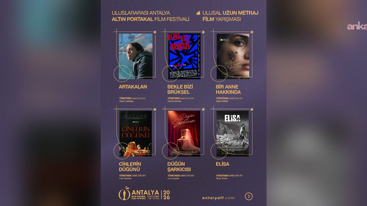 Antalya Altın Portakal'ın 'Ulusal Uzun Metraj' kategorisinde yarışacak filmler belli oldu
