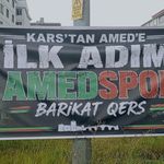 Amedspor taraftarları Trabzonspor maçı öncesi Kars'a misafir oldu