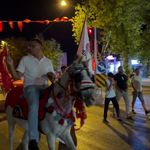 Edirne'de fener alayı coşkusu