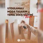 Didim Belediyesi Uygulamalı Moda Tasarım ve Temel Dikiş Kursu'nda yeni dönem başlıyor