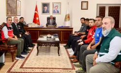 Kahramanmaraş Afet ve Acil Durum Platformu’ndan Vali Ünlüer’e ziyaret