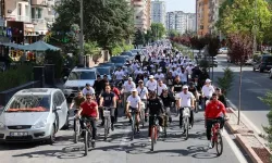 KTO Hareketlilik Haftası'nda bisikletle pedalladı