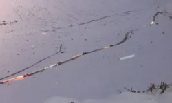 Rize'de Ayder Yaylası ulaşım çalışmaları 'çığ'a takıldı!