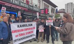 Arhavi'de ABD ve İsrail'in saldırıları protesto edildi