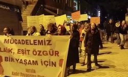 Artvin'de '8 Mart' yürüyüşü