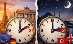 Avrupa yaz saatine geçti, birçok Avrupa ülkesi ile Türkiye arasındaki saat farkı 1'e düştü