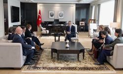 Bakan Fidan, Avrupa İmar ve Kalkınma Bankası Basso'yu kabul etti