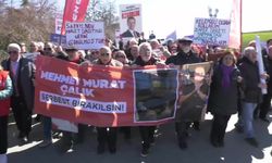 CHP'liler, Silivri'de 'Cumhurbaşkanı İmamoğlu' sloganıyla yürüdü