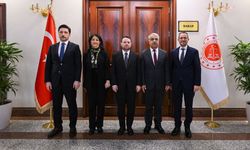 DEM Parti İmralı Heyeti, Adalet Bakanı Akın Gürlek'i makamında ziyaret etti