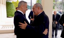 Dışişleri Bakanı Fidan, Filistin Devlet Başkan Yardımcısı Şeyh ile bir araya geldi