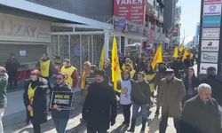 Fatma Nur Çelik'in öğrencisi tarafından öldürülmesi... Eğitim Sen Van Şubesi üyeleri saldırıyı protesto etti