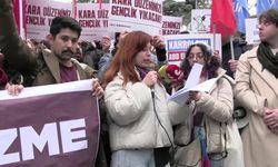 Gençlik örgütleri ABD ve İsrail'in İran'a yönelik saldırılarını Beşiktaş'ta protesto etti