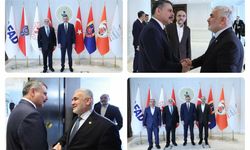 HÜDA PAR'dan İçişleri Bakanı Mustafa Çiftçi'ye hayırlı olsun ziyareti