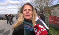 İBB Davası başladı... Marmara Cezaevi önündeki bir vatandaş: 'Tutsak olan tüm yol arkadaşlarımızın, tüm belediye başkanlarımızın arkasındayız'