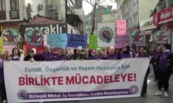 Kadınlar Gebze Meydanı'ndan 8 Mart mesajı verdi: Neoliberal politikalar, muhafazakâr kuşatma ve laikliğe yönelik saldırılar kadınların haklarını hedef alıyor