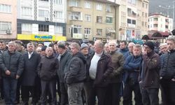 Karabük'te orman köylüleri yetersiz ücretlere karşı eylem yaptı