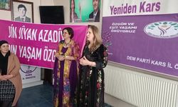 Kars DEM Parti'de sessiz 8 Mart etkinliği