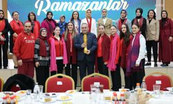 Keçiören Belediye Başkanı Özarslan, kadınlarla iftarda bir araya geldi