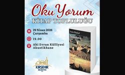 Kırşehir Belediyesi OkuYorum Kitap Topluluğu, 'Semerkant' adlı romanı değerlendirecek
