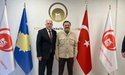 Kosova Başbakan Yardımcısı Damka, TOBB Başkanı Hisarcıklıoğlu'nu kabul etti