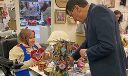 Kütahya Belediye Başkanı Kahveci'den kadın üreticilere ziyaret