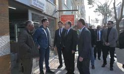 Manisa Büyükşehir Belediye Başkanı Dutlulu, Saruhanlı'da başlatılan altyapı çalışmasını inceledi