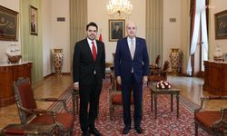Numan Kurtulmuş, Abdullah Eren'i kabul etti
