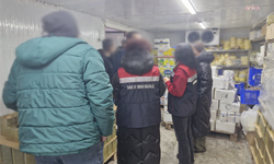 Rize'de mevzuata aykırı 9 ton 750 kilogram gıdaya el konuldu