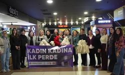 Samsun Atakum'da, kadınlar sinema etkinliğinde bir araya geldi