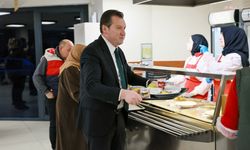 Silivri Belediye Başkanı Balcıoğlu, Kent Lokantası'nda vatandaşlarla bir araya geldi