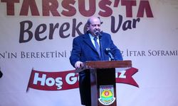 Tarsus'ta iftar sofrası KKTC Cumhurbaşkanı Tatar'ın katılımıyla kuruldu