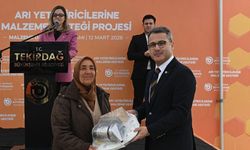 Tekirdağ Büyükşehir Belediyesi'nden arıcılara destek