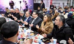 Tekirdağ Büyükşehir Belediyesi'nin iftar buluşmaları, Şarköy ilçesinde devam etti