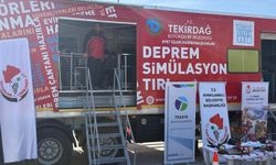 Tekirdağ Deprem Haftası'nda afet bilinci seferberliği başlattı