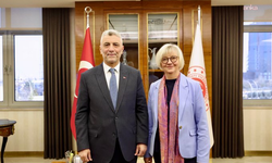 Ticaret Bakanı Bolat, Almanya'nın Ankara Büyükelçisi Sorg ile görüştü: 'Türkiye-Almanya ekonomik ortaklığını derinleştirmeye kararlı olduğumuzu teyit ettik'