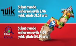 TÜİK, şubat ayı enflasyonunu açıkladı: En yüksek artış konut grubunda oldu