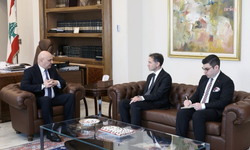 Türkiye'nin Beyrut Büyükelçisi Lüthem, Lübnan Cumhurbaşkanı Avn tarafından kabul edildi