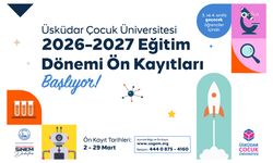 Üsküdar Çocuk Üniversitesi'nde 2026-2027 eğitim dönemi ön kayıtları başlıyor