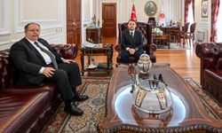 YSK Başkanı Yener'den Adalet Bakanı Gürlek'e ziyaret