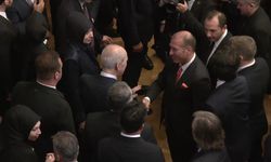 23 Nisan Ulusal Egemenlik ve Çocuk Bayramı Resepsiyonunda liderler bir araya geldi