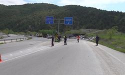 Amasya'da feci kaza: Kamyon sürücüsü hayatını kaybetti