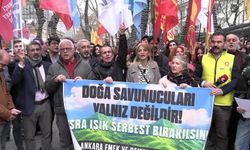 Ankara Emek ve Demokrasi Güçleri'nden tutuklanan Esra Işık için protesto... Işık: Milas bir şirketten büyüktür, vazgeçmeyeceğiz