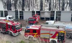 Ankara'da mobilya fabrikasında çıkan yangını söndürme çalışmaları sürüyor