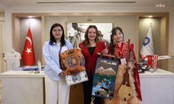 Antalya Büyükşehir Belediyesi Başkan Vekili Özdemir, 10 ülkeden kente gelen minikleri ağırladı