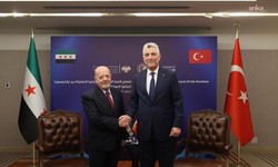 Bakan Bolat, Suriye Ticaret ve Sanayi Bakanı Nidal el-Şa'ar ile bir araya geldi