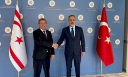 Bakan Fidan, KKTC Başbakanı Üstel ile görüştü