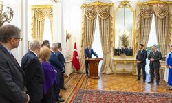 Bakan Fidan, Londra'da iş insanlarıyla bir araya geldi